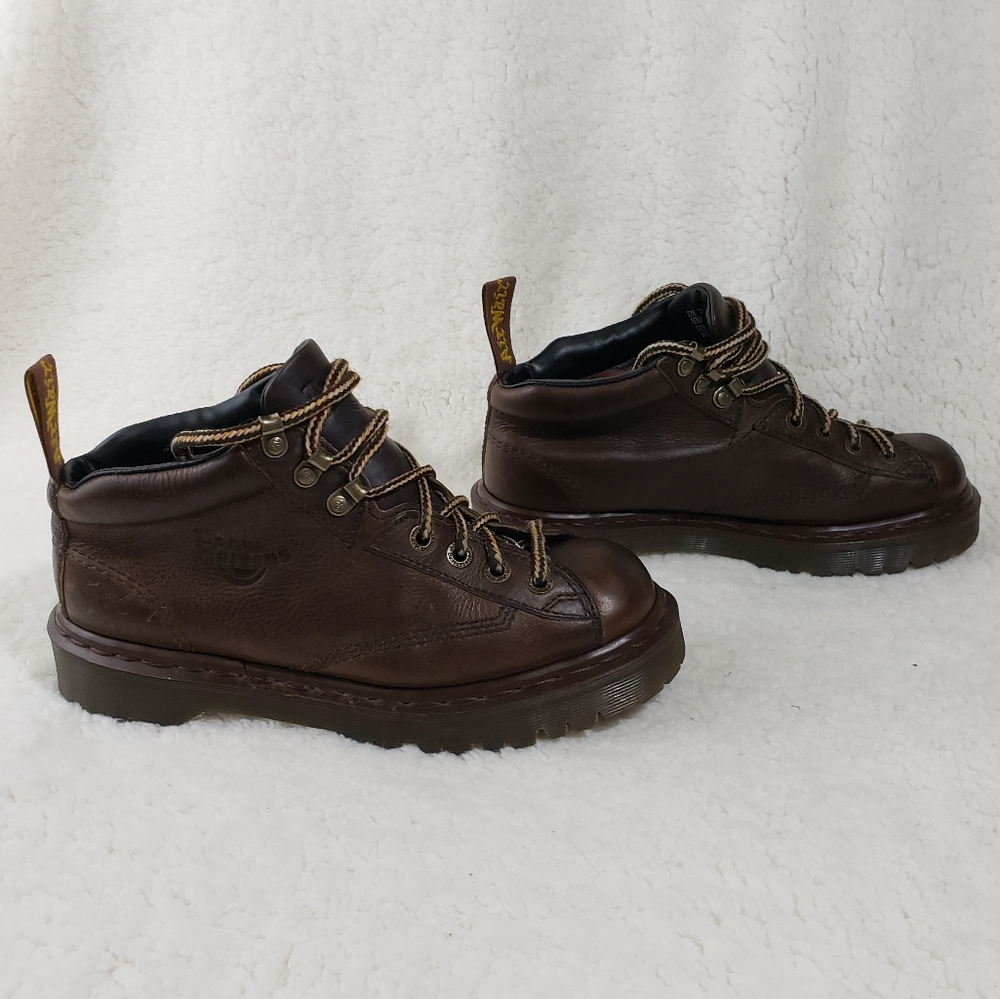 Dr Martens Original Men's AirWair Brown Work Boots